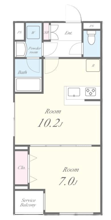Residence Koenji Square 間取り