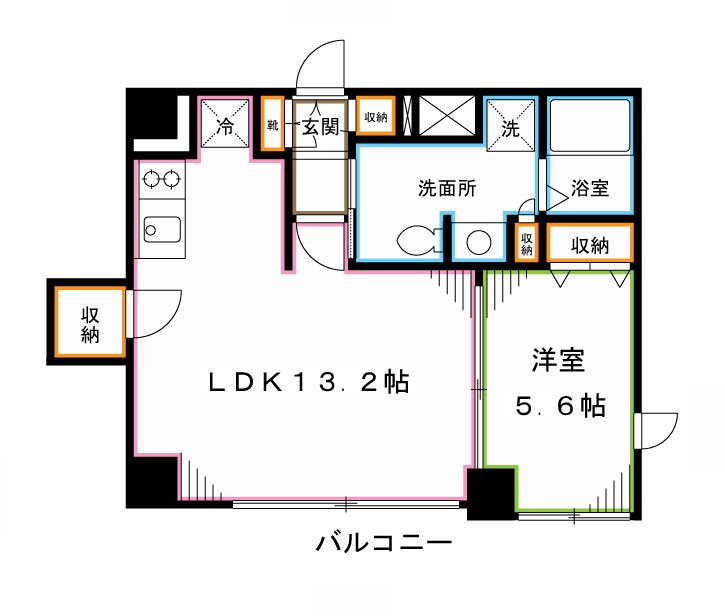 REGALIZ高円寺（レガリス高円寺） 間取り