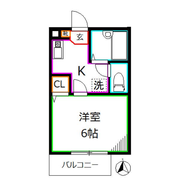 スーペリアⅡ 間取り