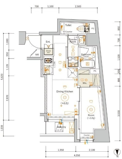 SYFORME　NAKANO（シーフォルム中野） 間取り