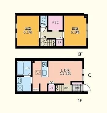 (仮称)EARTH東伏見 間取り