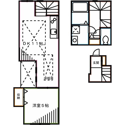 キングハウス吉祥寺Ａ棟 間取り