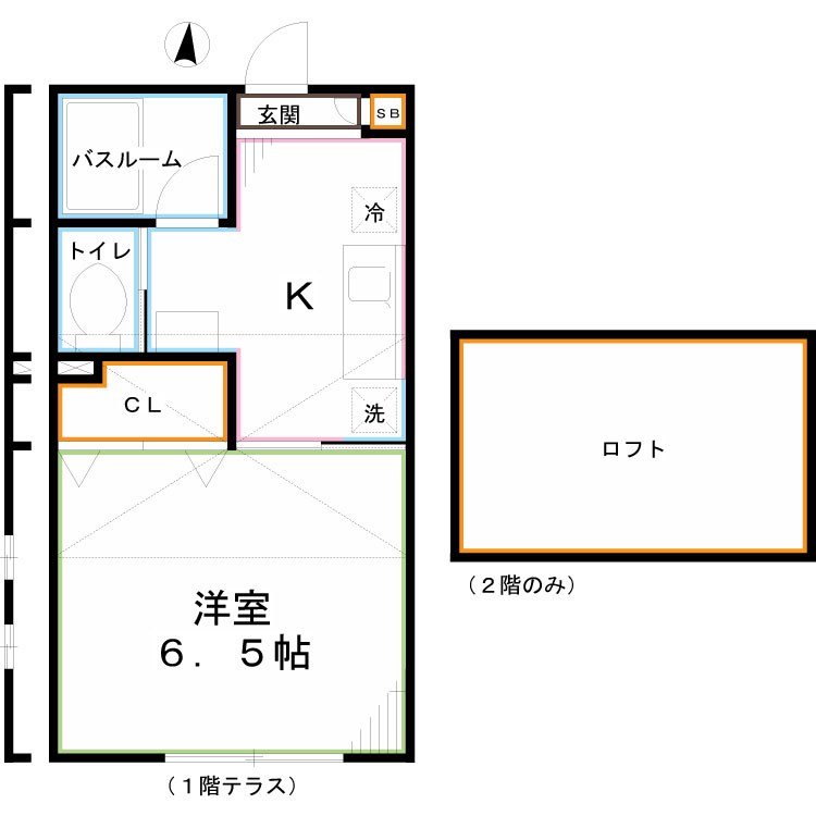 クレド・武蔵台 間取り