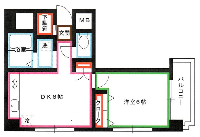 エトワール三鷹第5 間取り