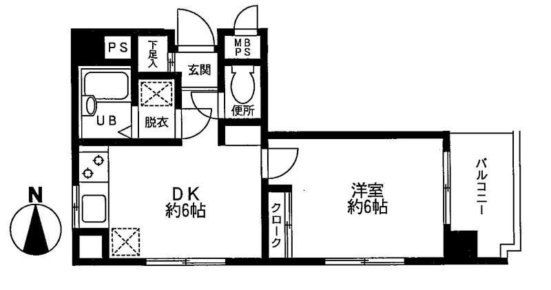 エトワール三鷹第5 間取り