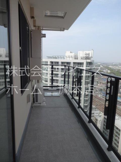 グレーシアタワー三鷹  ベランダ