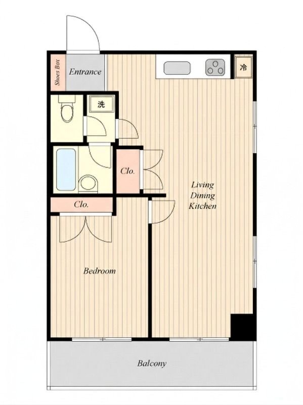 ガーデン桜橋  間取り