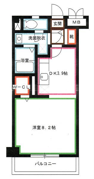 グランツ野川公園 間取り