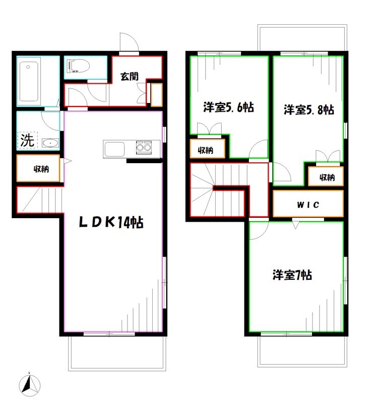 Grace Court Ⅲ 間取り