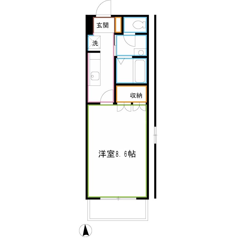 レジデンス小金井 間取り