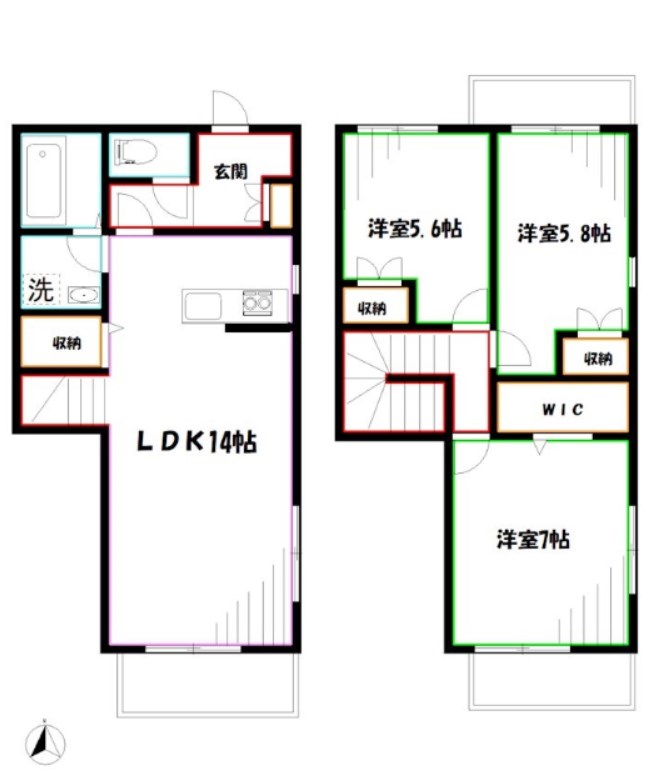 Grace Court Ⅲ 間取り
