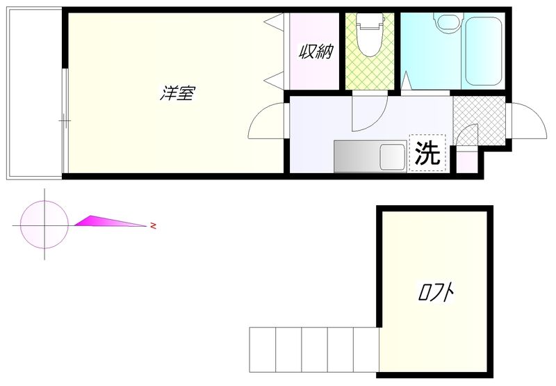 コーポ松尾 間取り