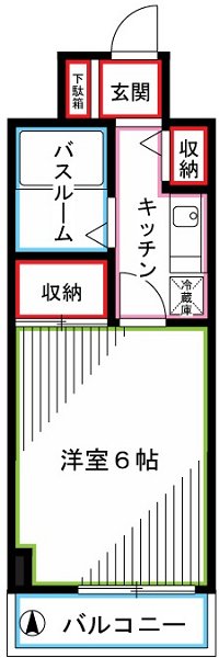 アメニティ・93 間取り