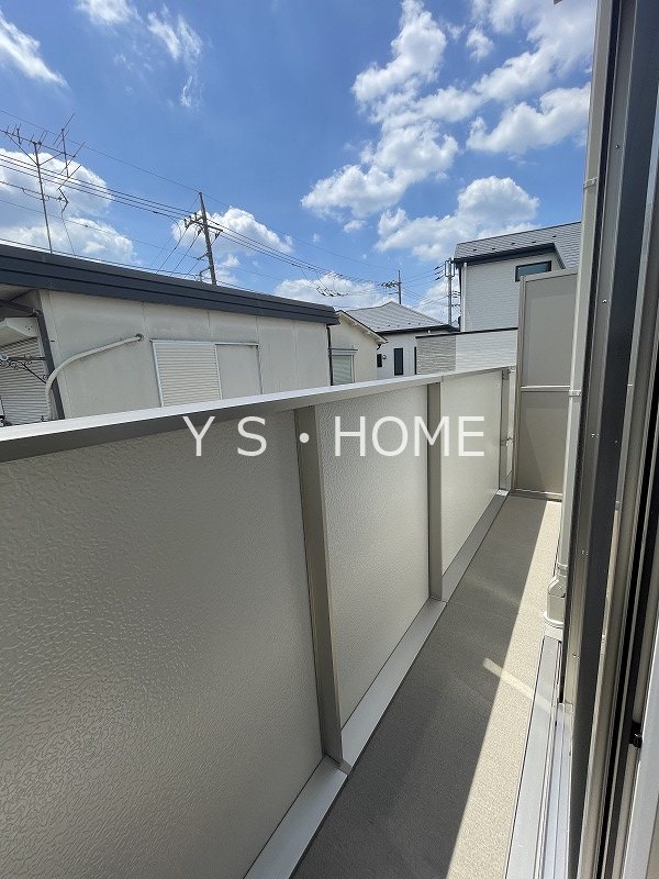 セレスティア小金井中町 ベランダ