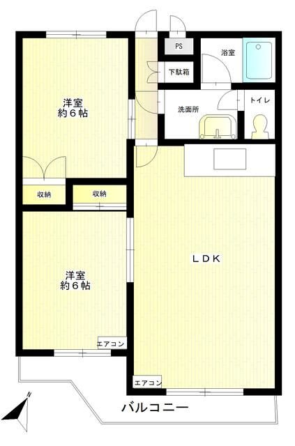 サンライズコーポ 間取り