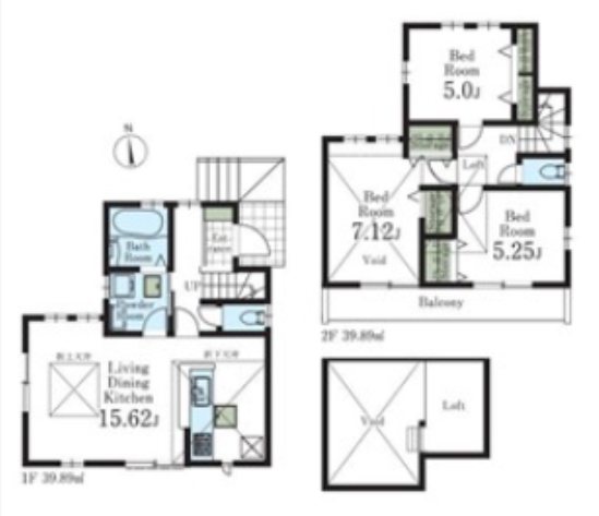 マイホームネクスト小金井前原町 間取り図