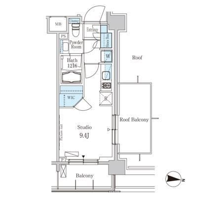 パークアクシス東高円寺 間取り