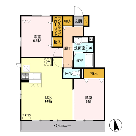 メゾン ド フォレ／メゾン ド フルール　メゾン ド フォレ 間取り