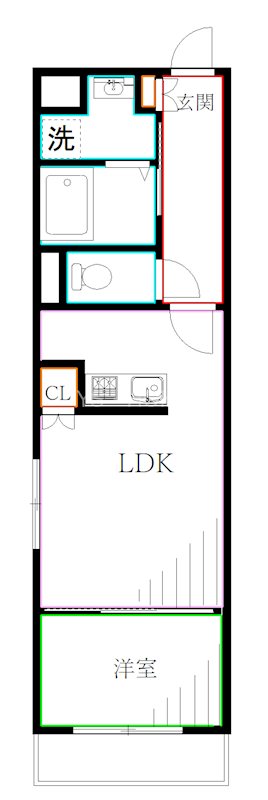 リッツ関町 間取り