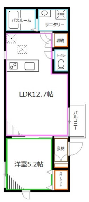 La Verdure 間取り