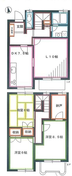 佐藤タウンハウス 間取り
