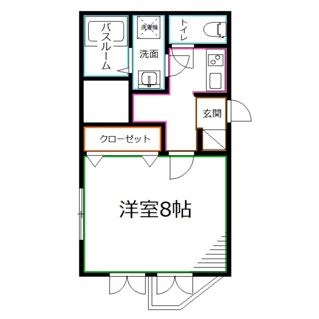 レジディア国分寺 間取り