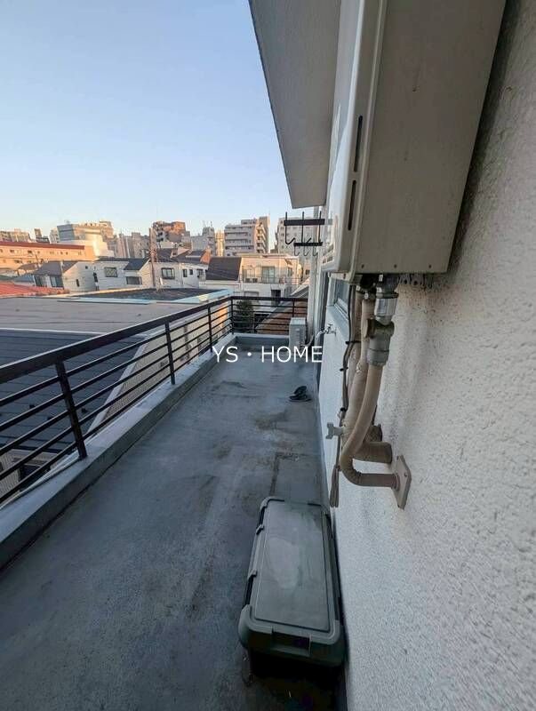 ムサシハイム ベランダ