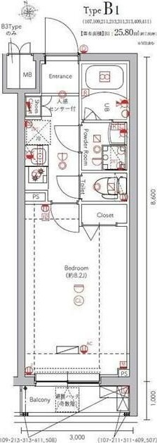 ＭＡＸＩＶ立川 間取り