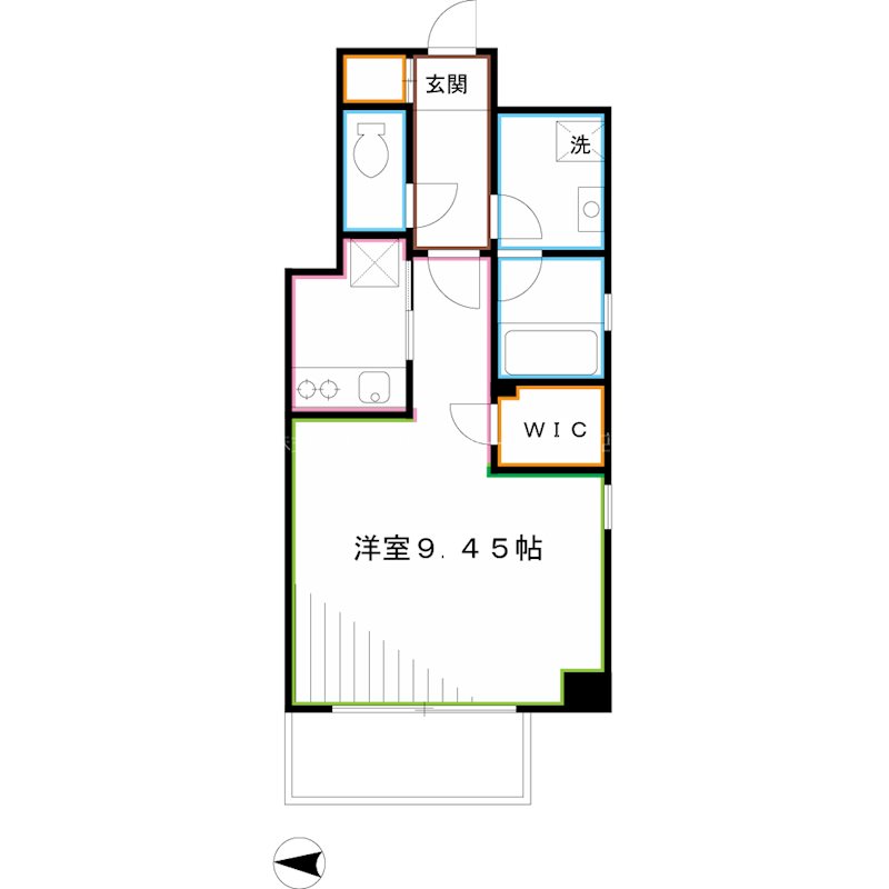 アンソレイユ 間取り