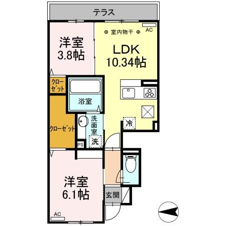 NKガーデン 間取り