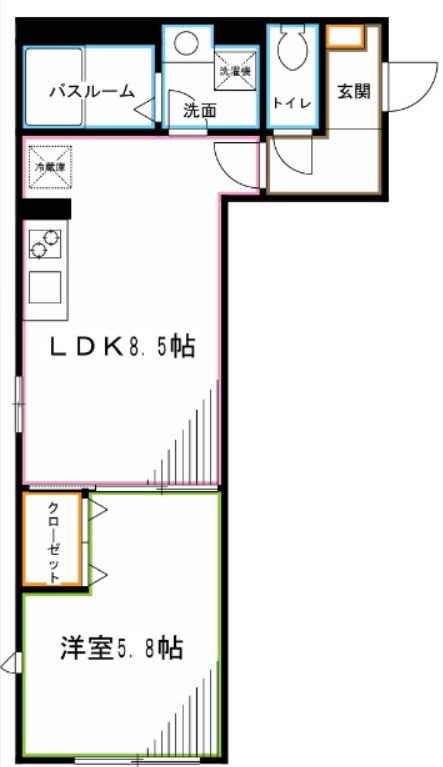 グランメゾン阿佐ヶ谷 間取り