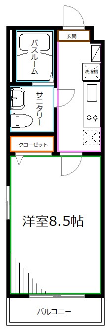 アンベリール吉祥寺EAST 間取り