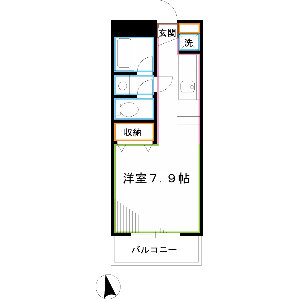 サンヴィラージュ三鷹 間取り