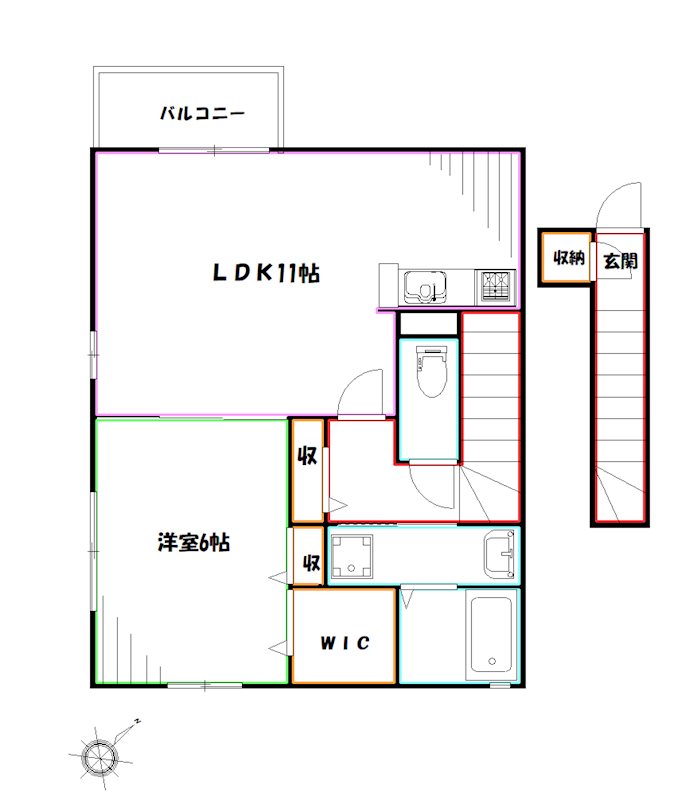リワナ 間取り図