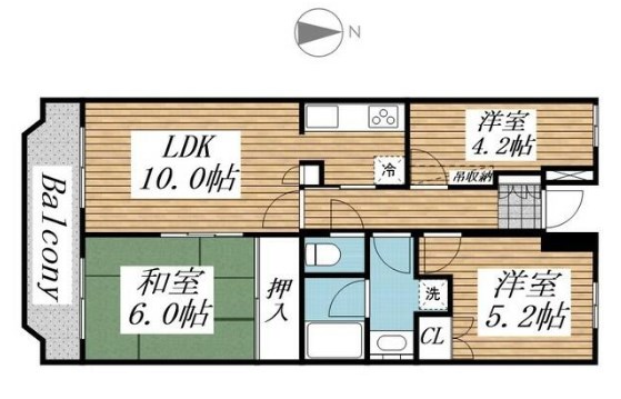 クレールメゾン 間取り