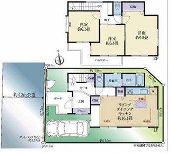 上連雀2丁目戸建 間取り