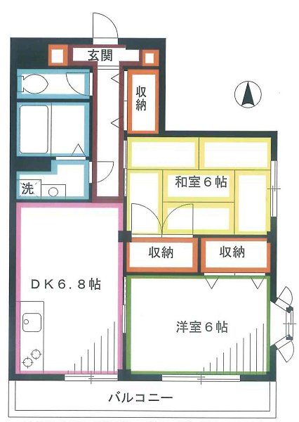 アバンウェル武蔵野 間取り