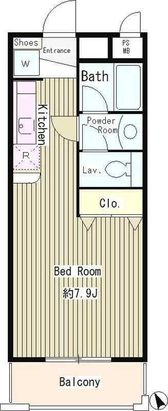 サンヴィラージュ三鷹  間取り