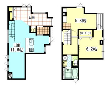 Y`sⅡ(ワイズツー) 間取り
