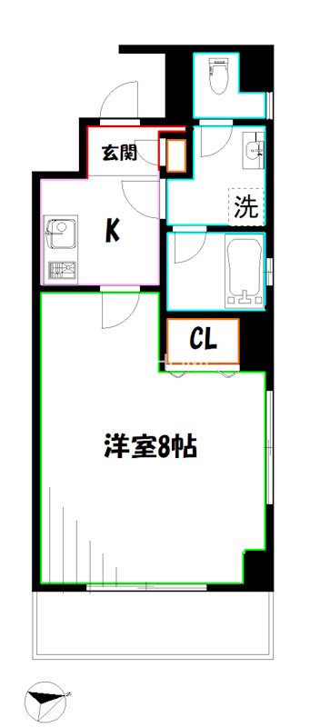 ファインクレスト吉祥寺 間取り