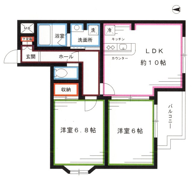 ベリテ中野   間取り