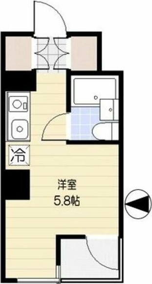 国分寺シティハイツ 間取り図