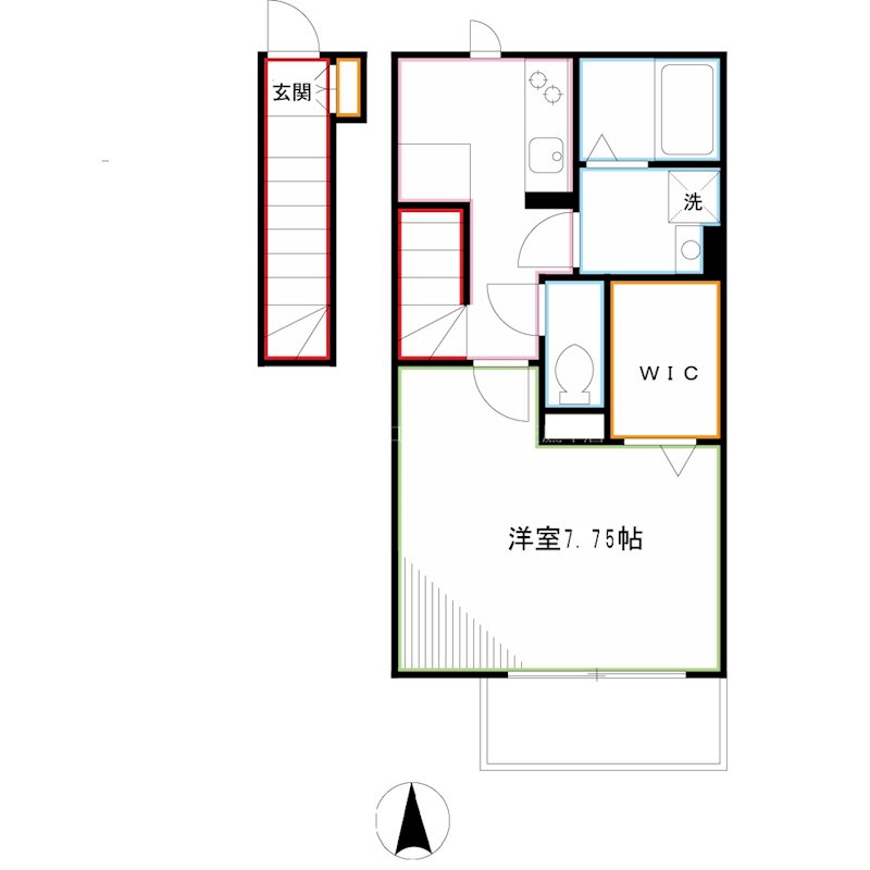 ヴェルデュール 間取り