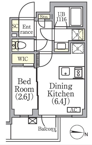イプセ中野三丁目 間取り