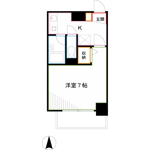 ティアラＡ 間取り
