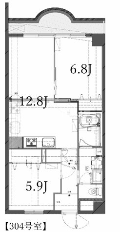ユーレジデンス三鷹 間取り
