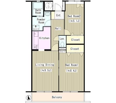 フローラコート 間取り