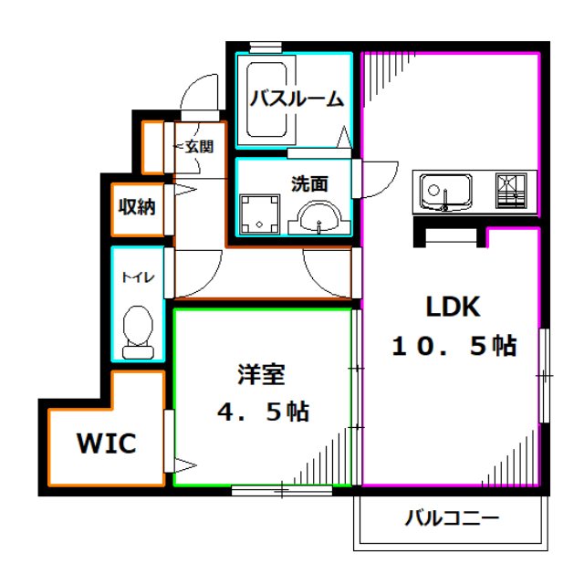 シュールコテデュパルク 間取り