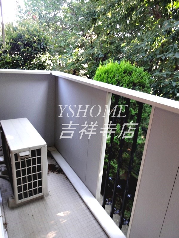 シュールコテデュパルク ベランダ