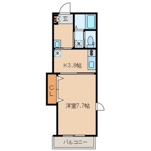 カサブランカN 間取り